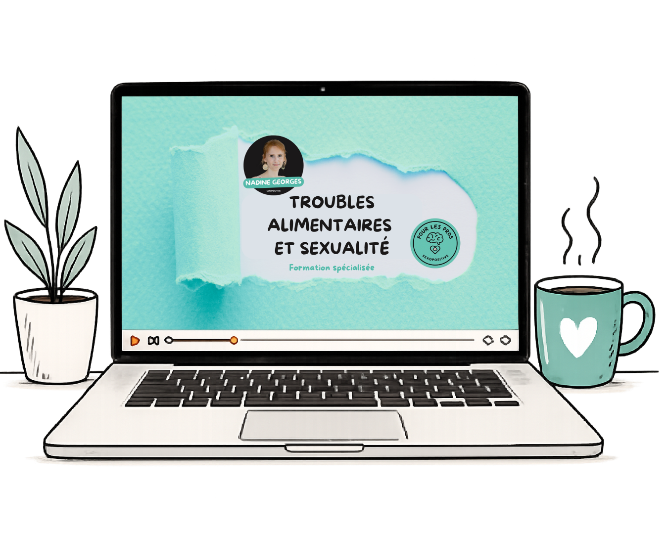 Visuel de la formation sur la santé sexuelle dans le contexte des troubles alimentaires.