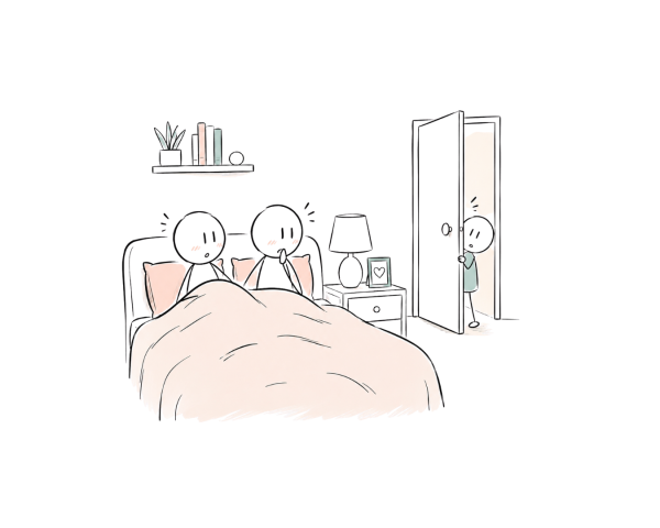 Surpris Au Lit